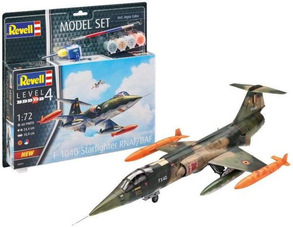 Revell 63879 F 104G Starfighter NL B 1 72 Kit Para Montar Na