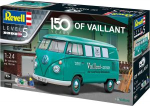 150 Years of Vaillant – VW T1 Kombi 1/24 Kit De Montar Revell 05648