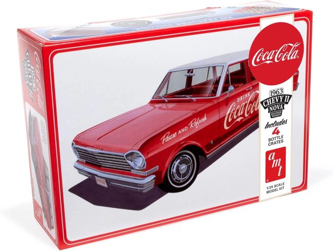 1963 CHEVY II NOVA WAGON 1/25 Kit de montar AMT 1353