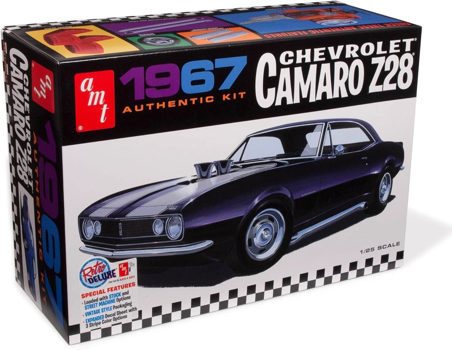 1967 Chevrolet Camaro Z28 1/25 Kit de montar AMT 1309