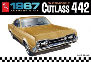 1967 Oldsmobile Cutlass 442 1/25 Kit de montar AMT 1365