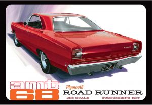 1968 Plymouth Road Runner 1/25 Kit de montar AMT 1363