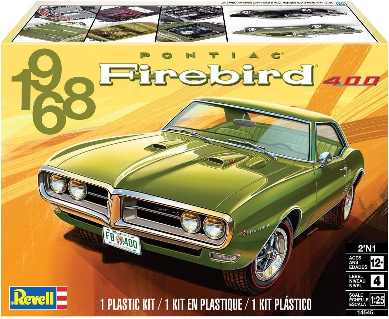 1968 Pontiac Firebird 1/24 Kit Para montar Revell 14545