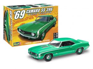 1969 Camaro SS 396 2N1 - 1/25 Kit Plastico para Montar Revell 14525