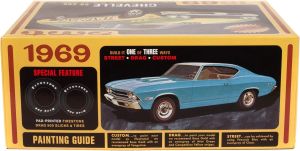 1969 Chevelle SS 396 1/25 Kit de montar AMT 1138