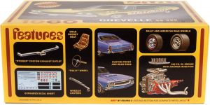 1969 Chevelle SS 396 1/25 Kit de montar AMT 1138