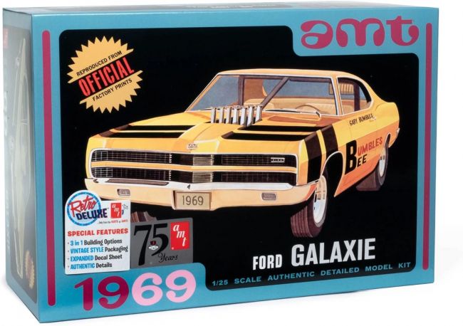 1969 Ford Galaxie 1/25 Kit de montar AMT 1373