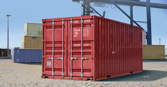 20ft Container 1/35 Kit de Montar Trumpeter 01029