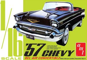 57 Chevy Bel Air Convertible 1/16 Kit de montar AMT1159