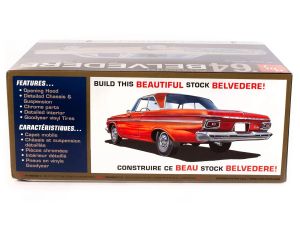 64 Plymouth Belvedere 1/25 Kit de montar AMT 1188