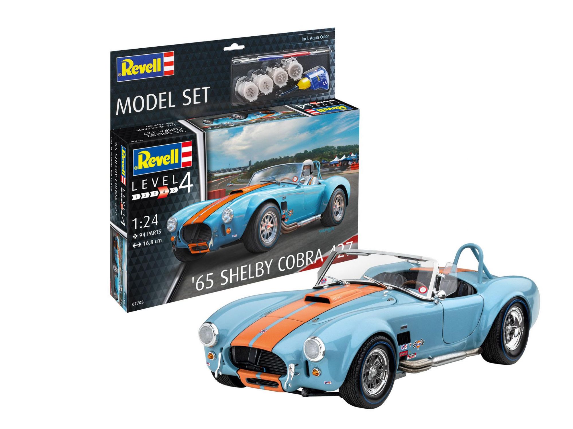 65 Shelby Cobra 427 1/24  Kit de Montar Revell 67708