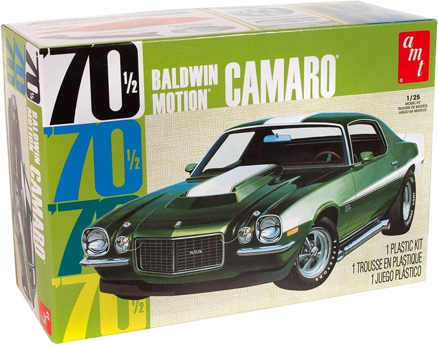 70 1/2 Baldwin Motion Camaro1/25 Kit de montar AMT 855