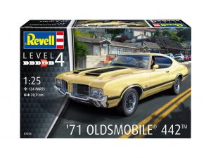 71 Oldsmobile 442 Coupé 1/25 Kit para Montar Revell 07695