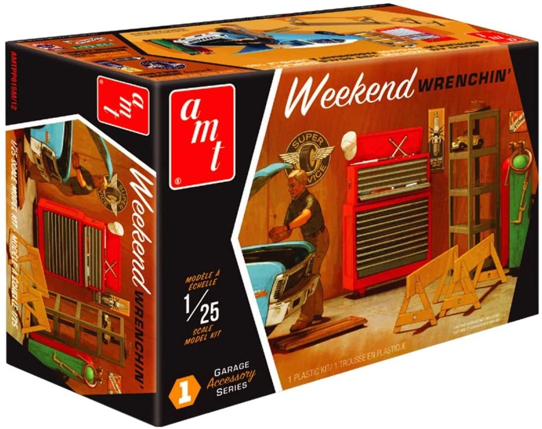 Acessórios Oficina - Weekend Wrechin 1/25 Kit de montar AMT PP015m