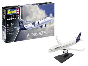  Airbus A320 Neo Lufthansa New Livery 1/144 Kit de  Montar Revell 03942