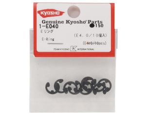 Kyosho 1-E040 Conjunto de E-Ring 4.0mm (10)