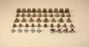 Anti Tank Obstacles 1/72 Kit De Montar Italeri 6147