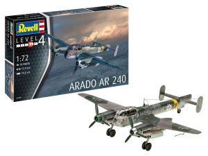 Arado Ar 240 1/172 Kit Para Monta Revell 03798