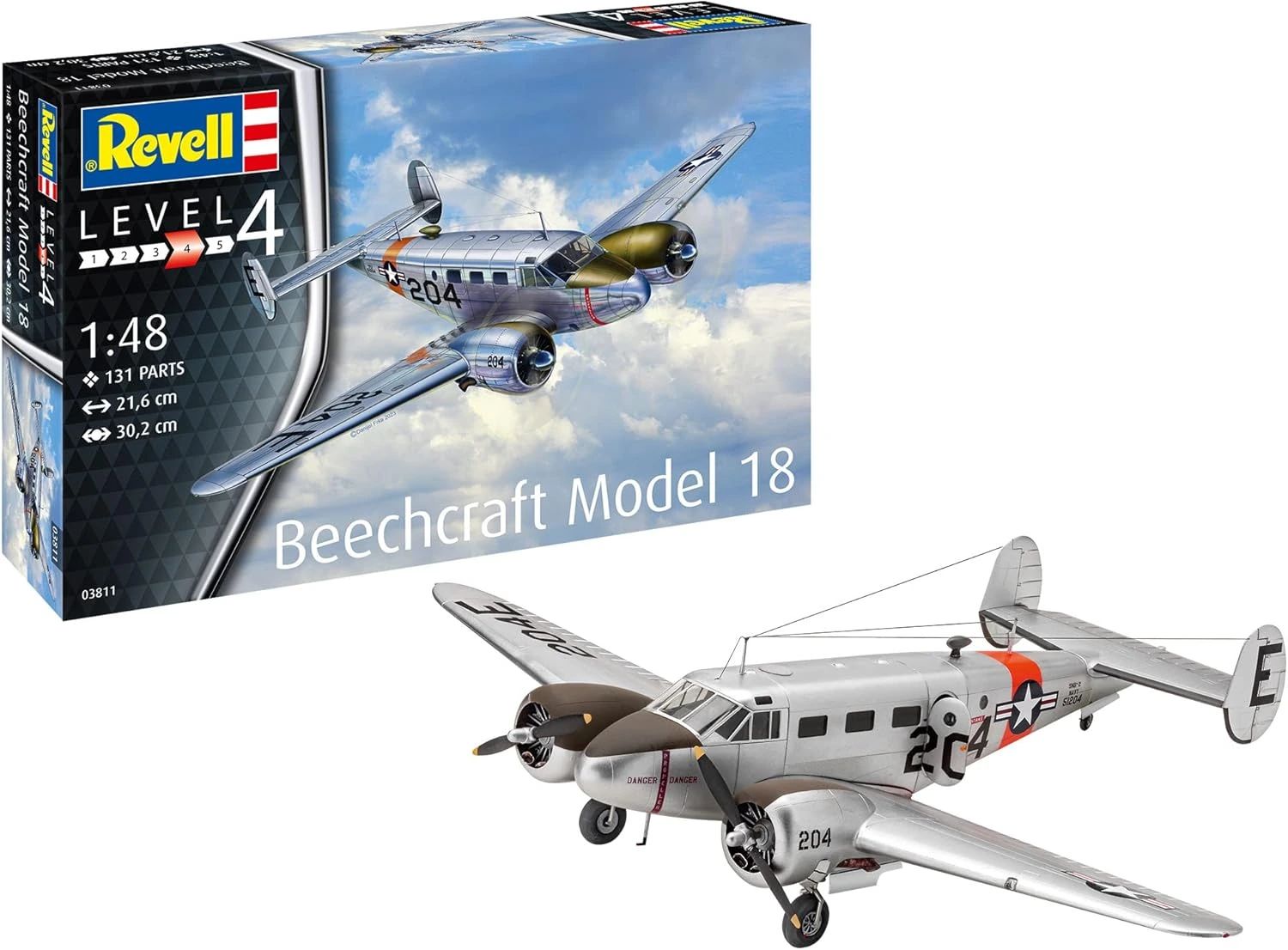 Beechcraft Model 18 1/48 Kit de Montar  Revell 03811