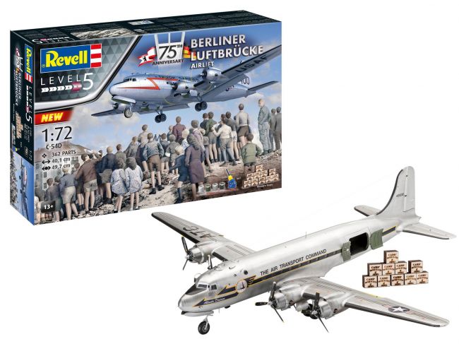 Berliner Luftbrücke Airlift 1/72 Kit Montar Revell 05652