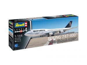 Boeing 747-400 Ed Force One Iron Maiden 1/144 Revell 03780