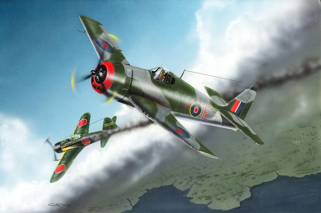 British Fleet Air Arm Hellcat Mk.I  1/48 Kit de montar Hobby Boss 80360