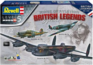 British Legends  Lancaster, Spitfire & Hurricane Revell 05696 