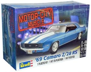 Camaro Ss Z/28 1969 - 1/25 Kit de Montar Rvell 85-7457 