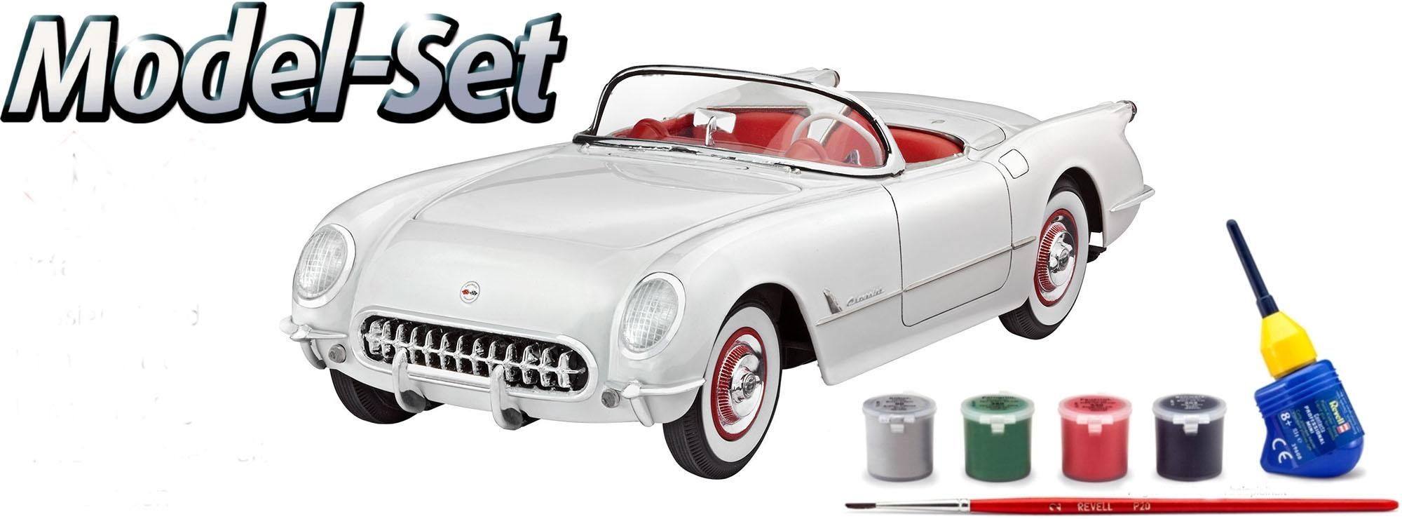 Chevrolet Corvette Roadster 1953 1/24 Kit Para Montar Revell 67718