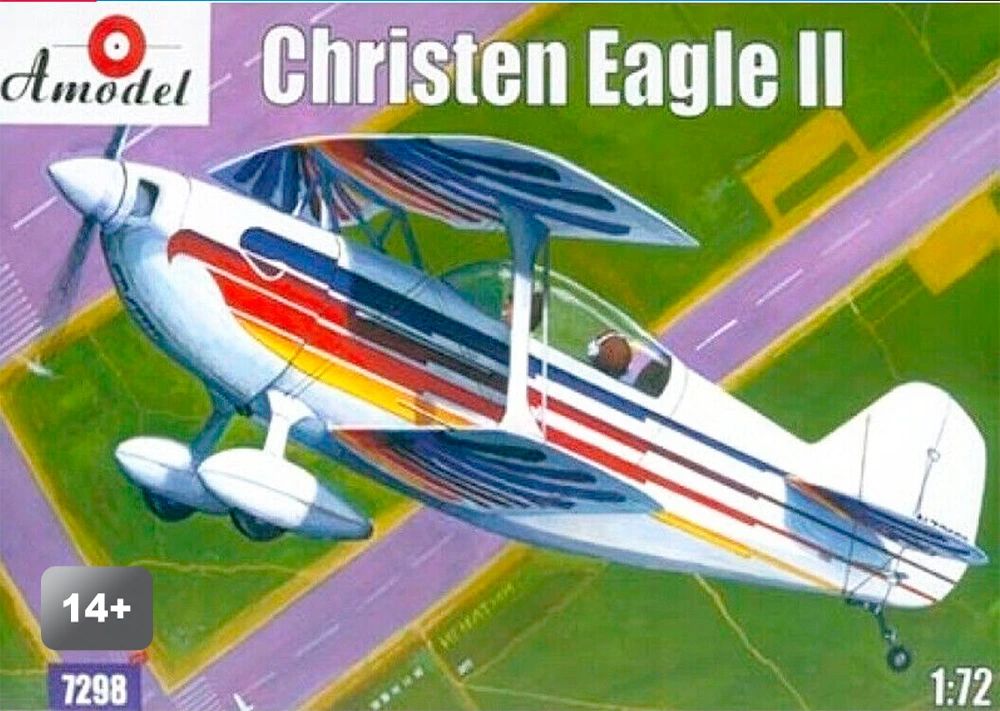 Christen Eagle II 1/72 Kit de montar Amodel 7298