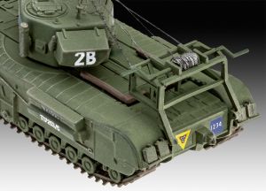 Churchill Avre Kit Plastico 1/76 Para Montar Revell 03297