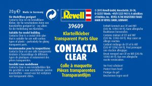 Cola Contacta Liquid Clear Cement  transparente 20g Revell 39609 