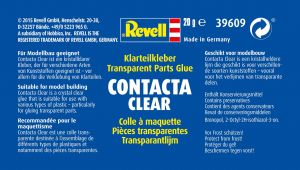 Cola Contacta Liquid Clear Cement  transparente 20g Revell 39609 