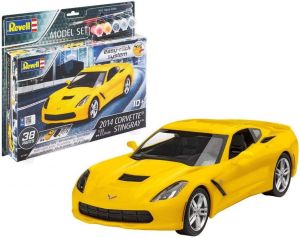 Corvette Stingray 2014 - 1/25 - Easy-click  kit Para Montar Revell 67449