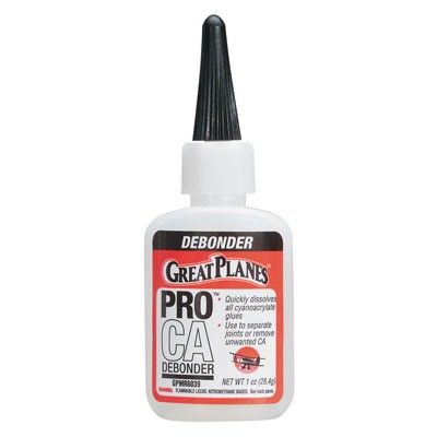  "Debonder" 28,4G Solvente para Cianoacrilato Great Planes GPMR 6039