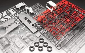 DLK 23-12 Mercedes-Benz 1419/1422 Fire Engine 1/24 Bombeiro Kit Para Montar Revell 07504