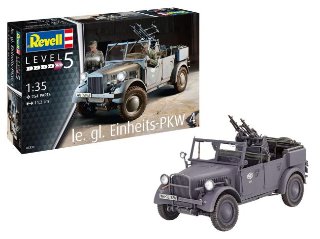 Einheits-PKW Kfz.4 1/35 Kit de montar Revell 03339