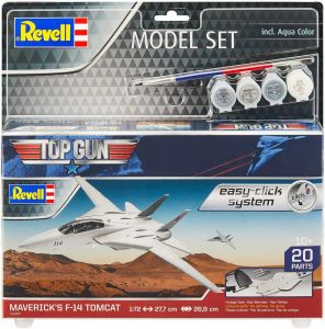 F-14 Tomcat Top Gun - Easy-click - 1/72 Model Set  Kit Para Montar Revell 64966