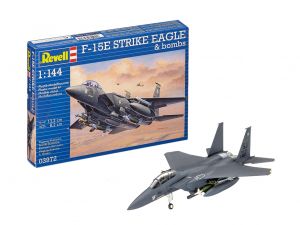 F-15E Strike Eagle & Bombs - 1/144 kit Para montar Revell 03972