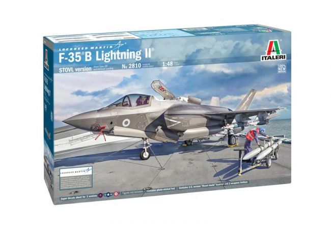 F-35 B Lightning II 1/48 Kit Para Montar Italeri 2810