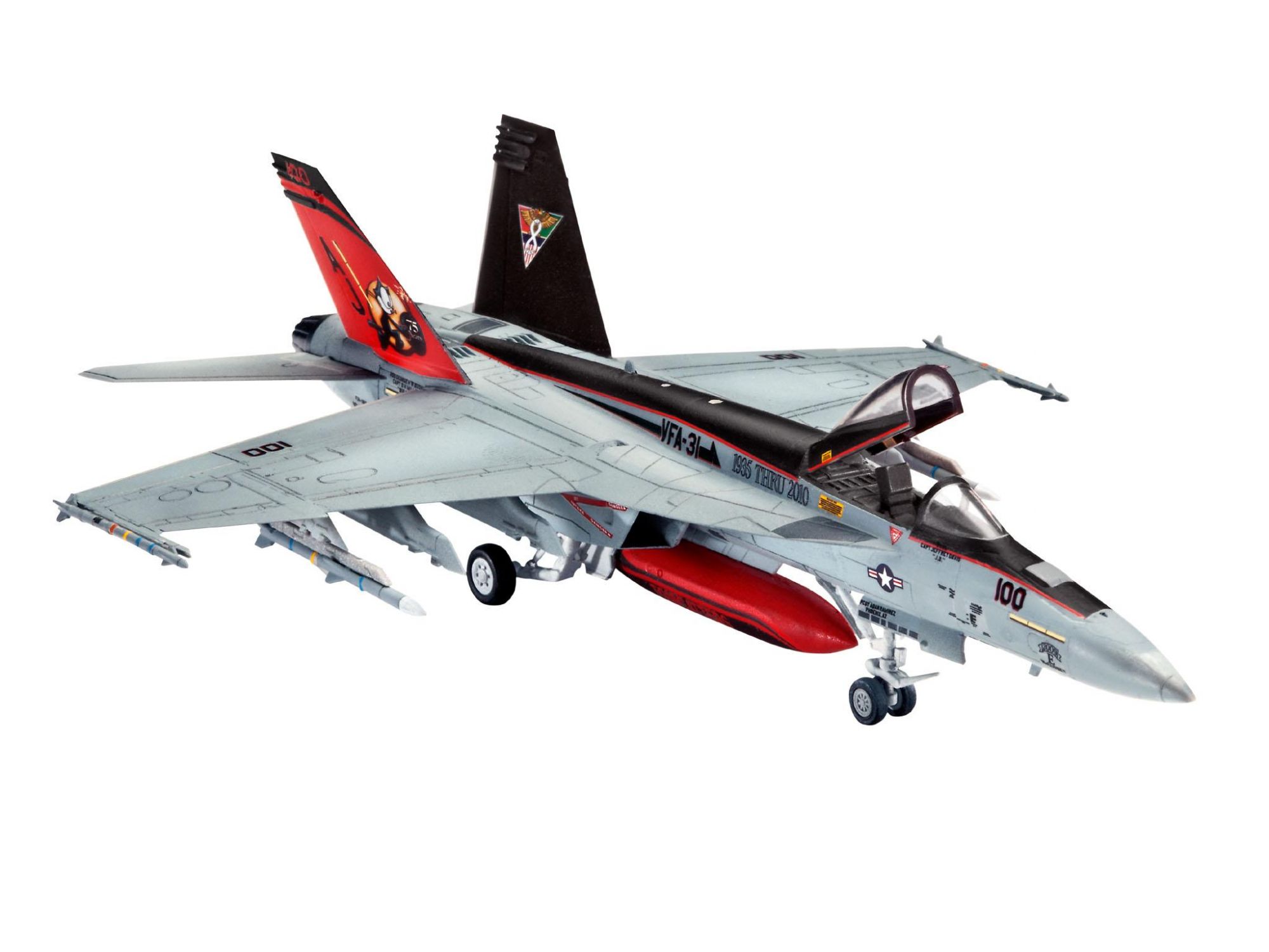 F/a-18E Super Hornet - 1/144 Kit Para Montar Revell 03997 