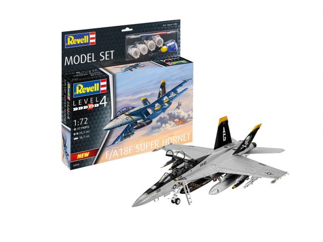 F/A-18F Super Hornet 1/72 Kit de Montar Revell 63834