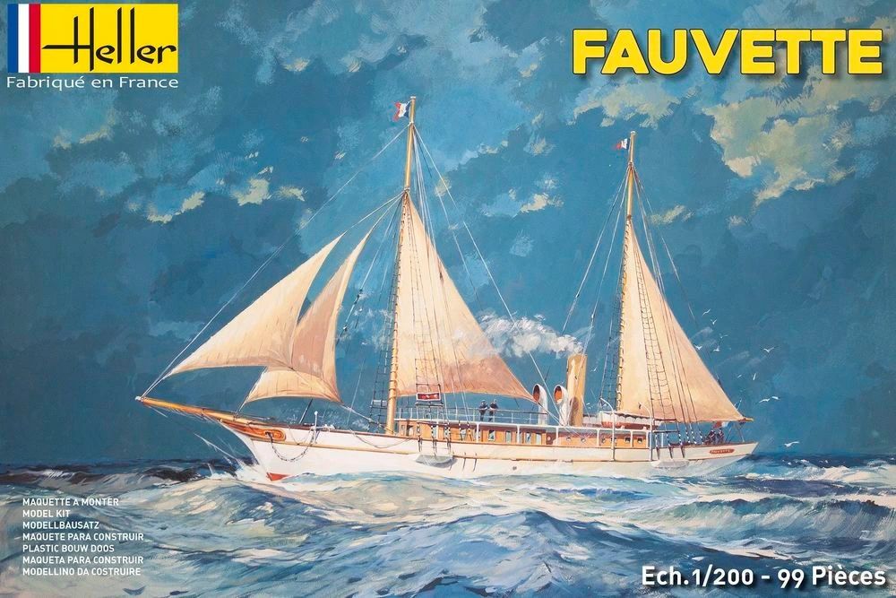 FAUVETTE 1/200 Kit de Montar Heller 80612