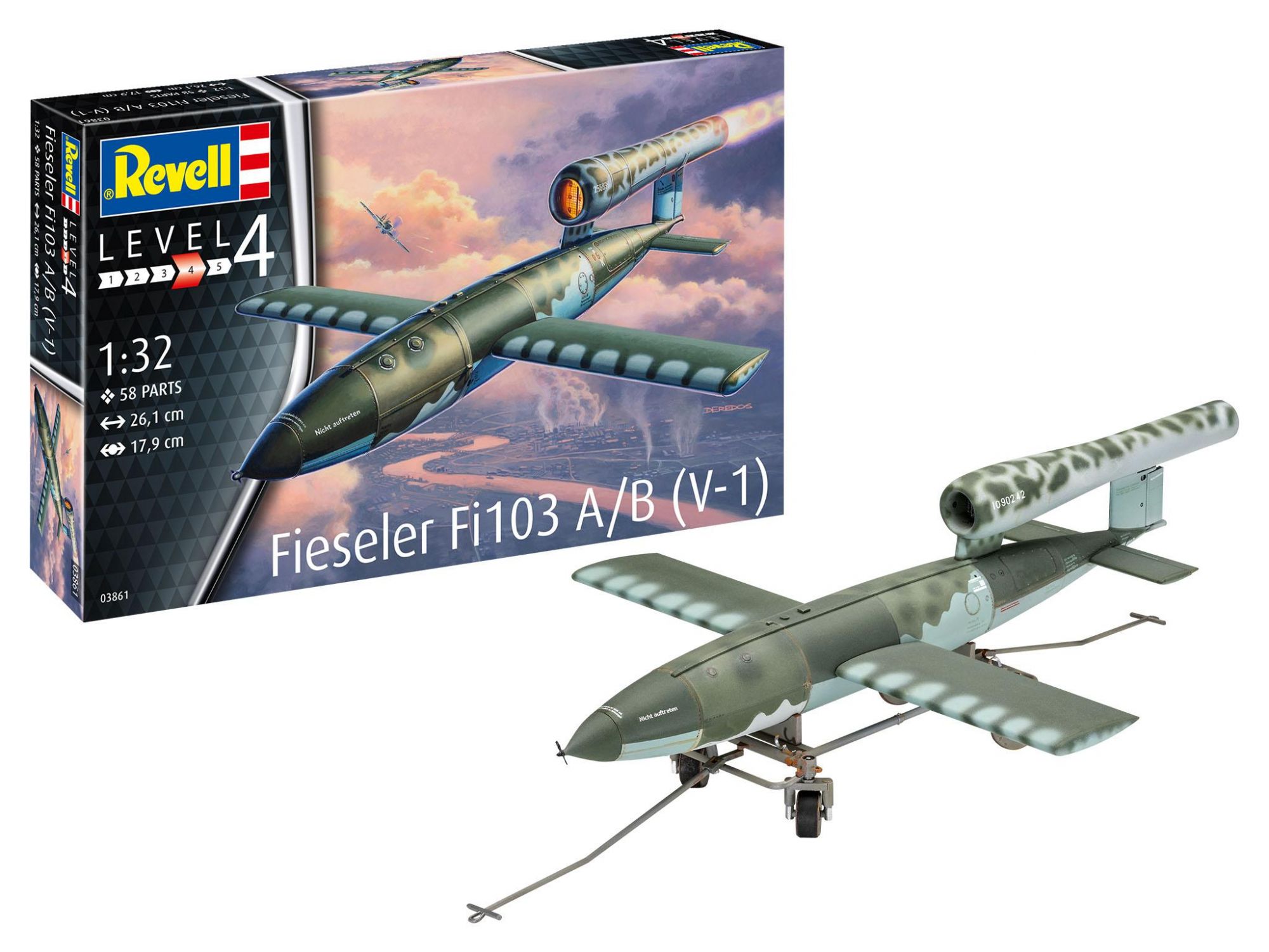 Fieseler Fi103 V-1 Escala 1/38 Para Montar Revell 03861