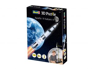 Foguete Apollo 11 Saturn V Quebra-cabeça 3D Revell 00250