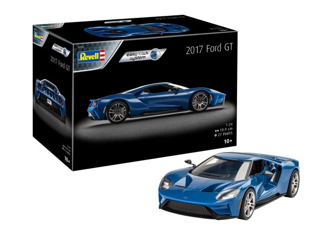 Ford Gt 2017 - 1/24 Easy-clic Kit Para Montar Revell 07824