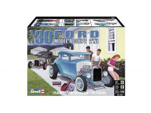 Ford Modelo A Coupé 1930 - 1/25 Kit Para Montar Revell 85-4464