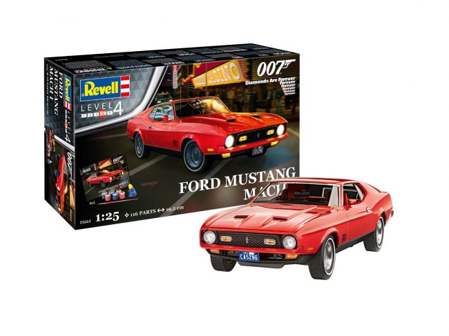 Ford Mustang Mach  I James Bond 007 1/24 Kit Revell 05664