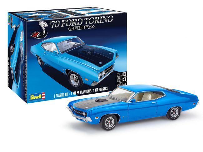 Ford Torino Cobra 1970 Kit De Montar Revell 14534