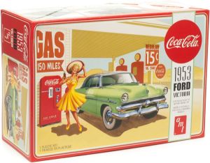 Ford Victoria 1953 e  máquina de Coca-Cola 1/25 Kit de montar AMT 1146